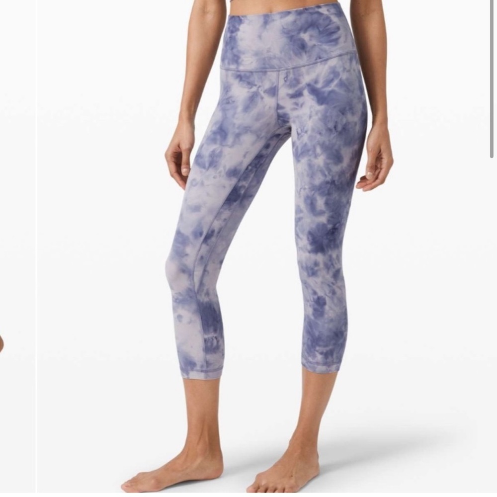 Lululemon Align, 21” Crop Diamond Dye